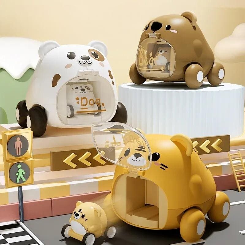 Montessori Baby Toy Car, Animals Pull Back Cars, Cute Pet Catapult Car Toy, Mini Inertia Car, Cartoon Push Press Power Toy, Plastic Push and Go Car, Funny Animals Pull Back Cars for Kids, Parent Child Interactive Toy Montessori Baby Toy Car, Animals Pull Back Cars, Cute Pet Catapult Car Toy, Mini Inertia Car, Cartoon Push Press Power Toy, Plastic Push and Go Car, Funny Animals Pull Back Cars for Kids, Parent Child Interactive Toy